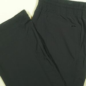 Athleta Lined La Viva Pants Womens 14 Black Ruched Featherweight Stretch